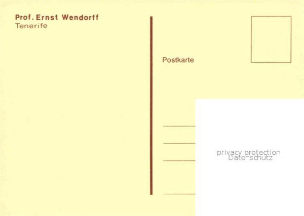 Tenerife Federzeichnung Wendorff – Bild 2