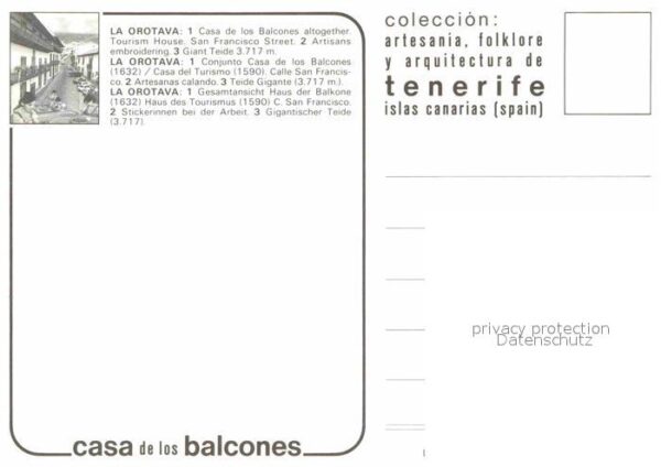 Orotava Tenerife Casa los Balcones 1632 Puerto Cruz Teid – Bild 2