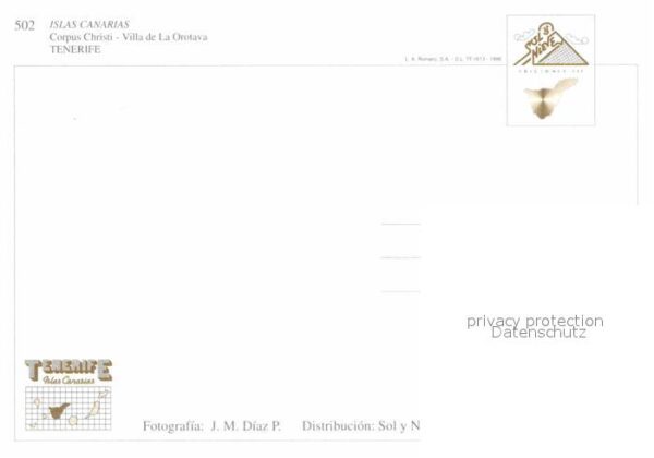 Orotava Tenerife Corpus Christi – Bild 2