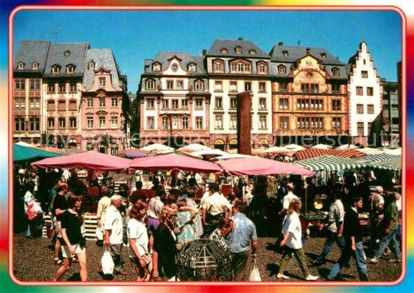 Mainz Rhein Marktplatz Markt