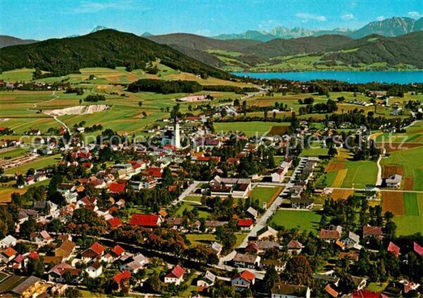 Georgen Attergau Sankt Attersee Luftaufnahme Kirche