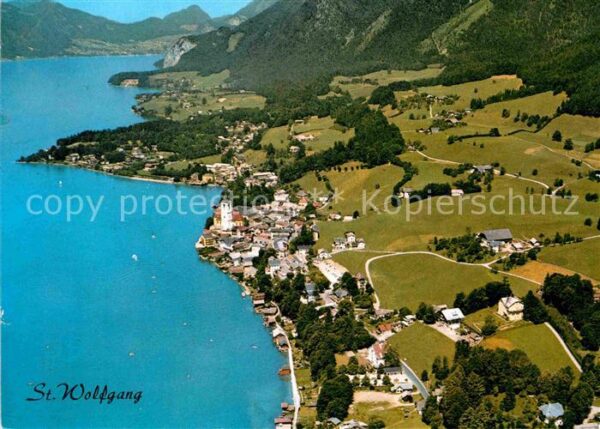 Wolfgang Salzkammergut St Luftaufnahme