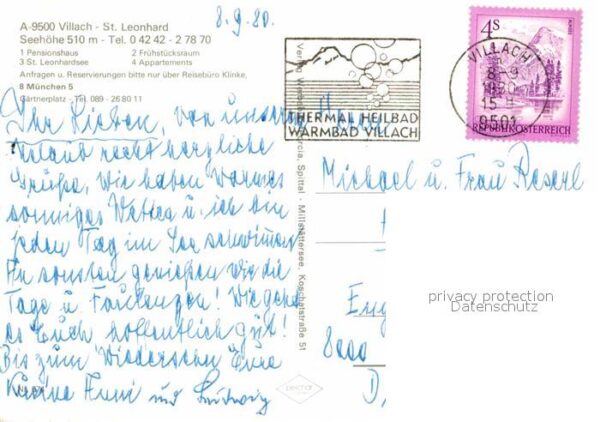 Leonhard Villach St Pension Gretl See – Bild 2