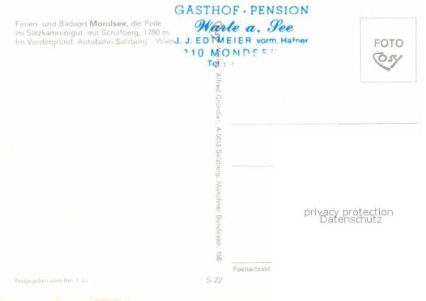 Mondsee Salzkammergut Autobahn Wien – Bild 2