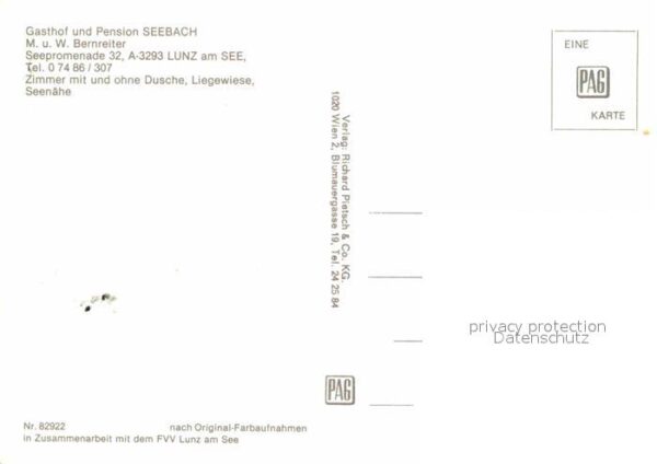 Lunz See Niederoesterreich Gasthof Seebach – Bild 2