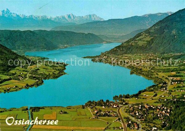 Ossiachersee Luftaufnahme Steindorf Stiegl Bodensdor