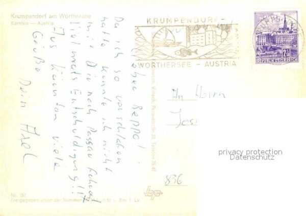 Krumpendorf Woerthersee Wörthersee Luftaufnahme – Bild 2