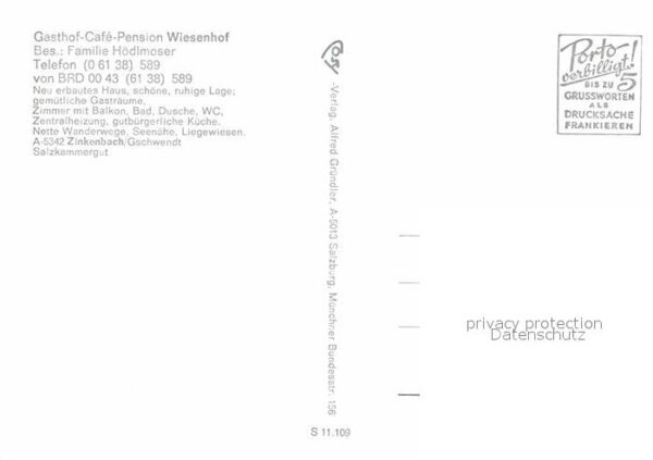 Wolfgangsee Gasthof Cafe Wiesenhof – Bild 2