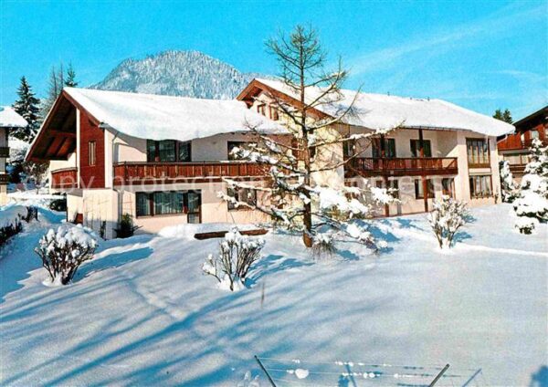 Ruhpolding Hotel Pension Vier Jahreszeiten Winter