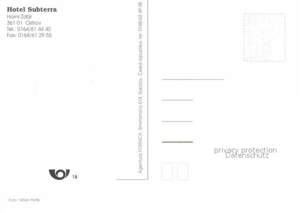 Ostrov Schlackenwerth Hotel Subterra Nachtaufnahme Bar – Bild 2