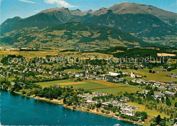 Seeboden Millstaettersee Luftaufnahme