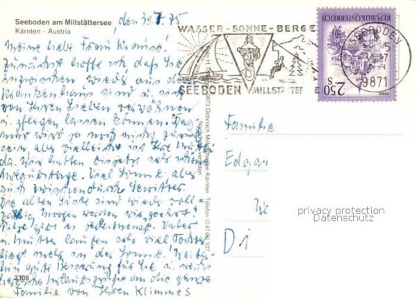 Seeboden Millstaettersee Luftaufnahme – Bild 2