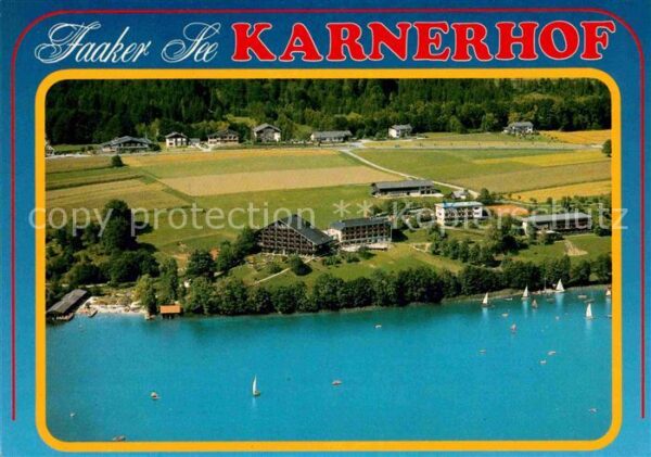 Egg Faakersee Hotel Karnerhof Luftaufnahme