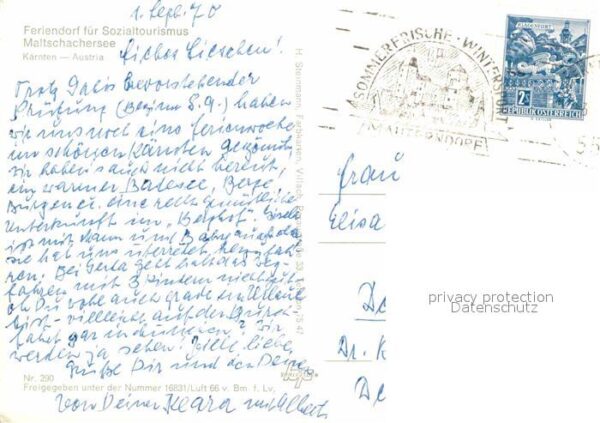 Maltschachersee Luftaufnahme – Bild 2