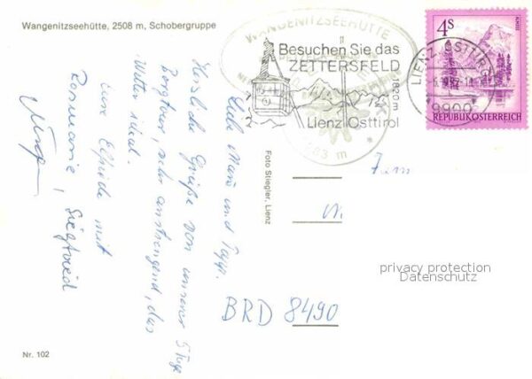 Zettersfeld Tirol Wangenitzseehütte Schobergruppe – Bild 2