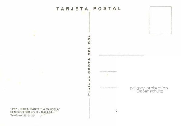 Malaga Andalucia Restaurant Cancela – Bild 2