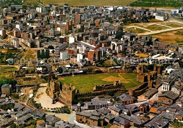 Ponferrada Luftaufnahme Panorama
