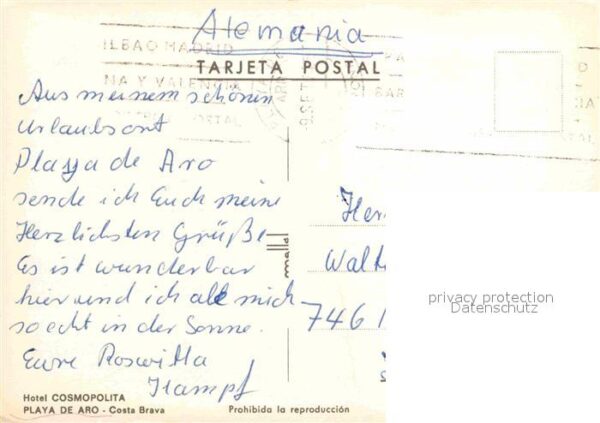 Playa de Aro Cataluna Hotel Cosmopolita – Bild 2