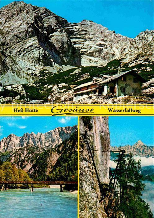 Gesaeuse Heßhütte Hochtor Wasserfallweg