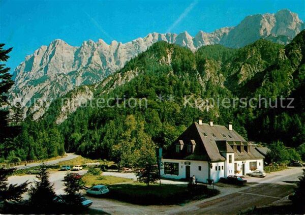 Johnsbach Steiermark Gasthof Bachbrücke