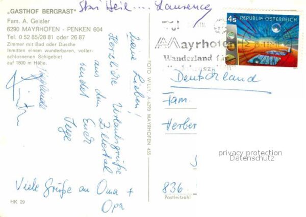 Mayrhofen Zillertal Penken Winter Ski Gasthof Bergrast – Bild 2