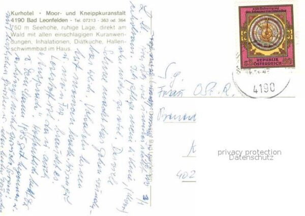 Leonfelden Bad Kurhotel Pool – Bild 2