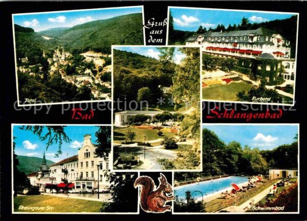 Schlangenbad Taunus Schimmbad Kurhotel