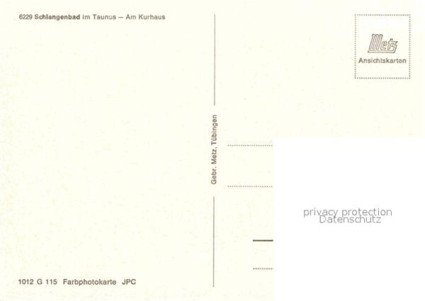 Schlangenbad Taunus Kurhaus – Bild 2