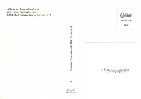 Schwalbach Bad Altenzentrum Jugendzentrum – Bild 2