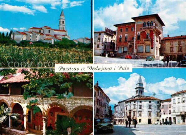 Pola Pula Croatia Vodnjana Panorama