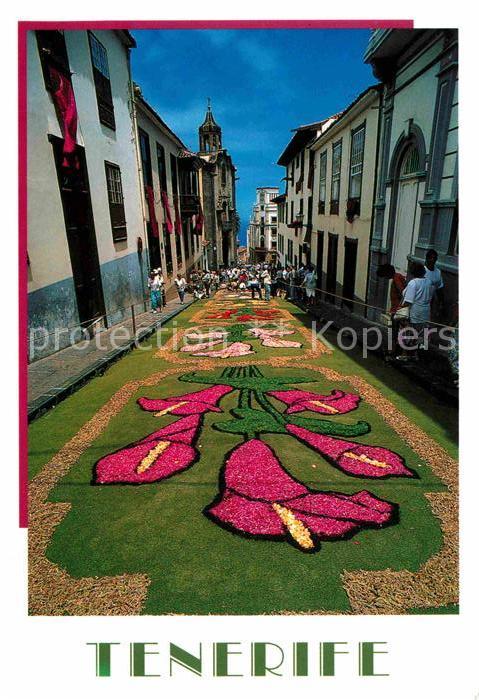 Teneriffa Blumenteppich La Oratava