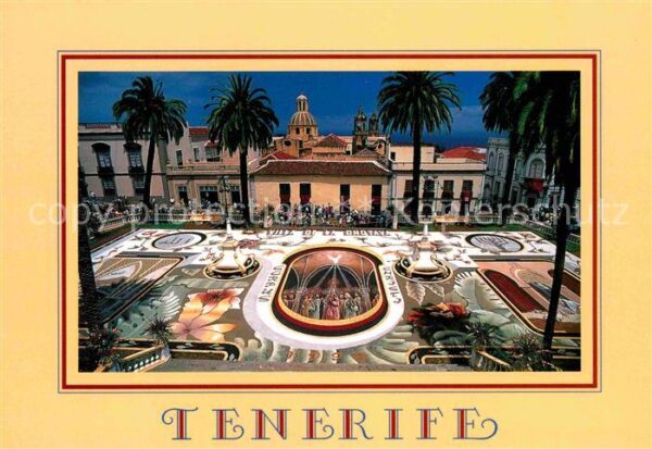 Orotava Tenerife Platzschmuck