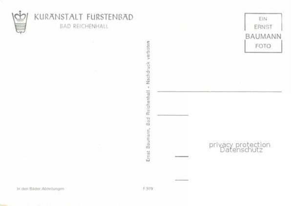 Bad Reichenhall Kuranstalt Fürstenbad – Bild 2