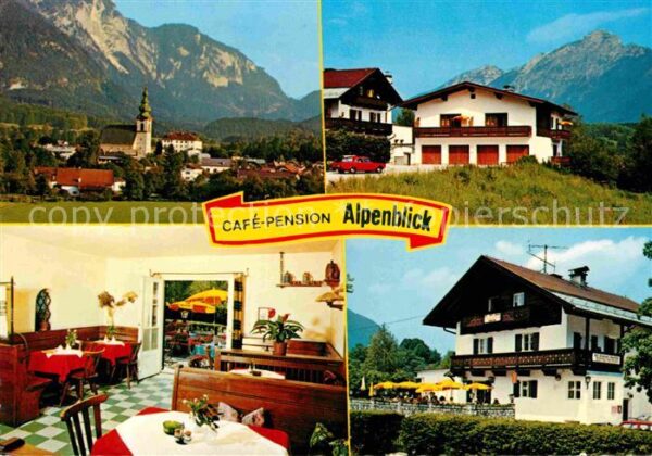 Grossgmain Cafe Pension Alpenblick Restaurant