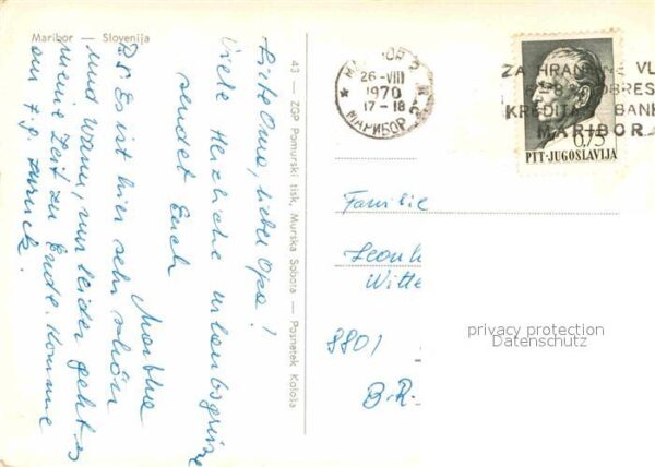 Maribor Marburg Drau Slovenija – Bild 2