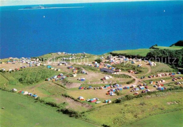 Ebeltoft Fliegeraufnahme Camping Blushoj Elsegga