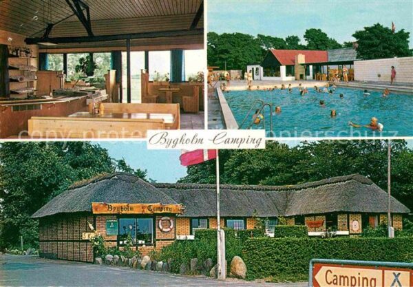 Veslos Bygholm Camping Cafeteriet Swimmingpool