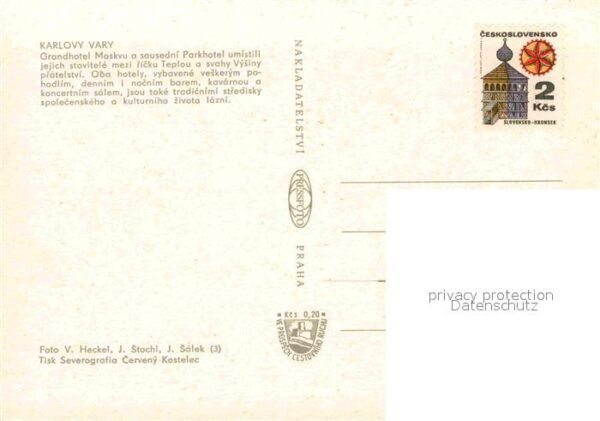 Karlovy Vary Park-Hotel Grandhotel Moskva Pupp – Bild 2