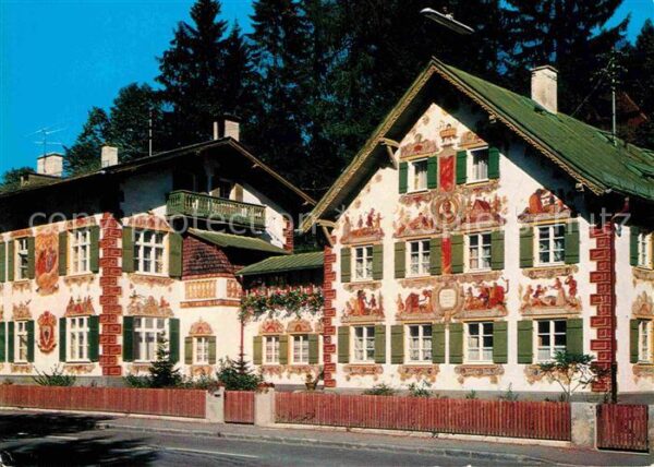 Oberammergau Kinderheim Hänsel und Gretel bemaltes H