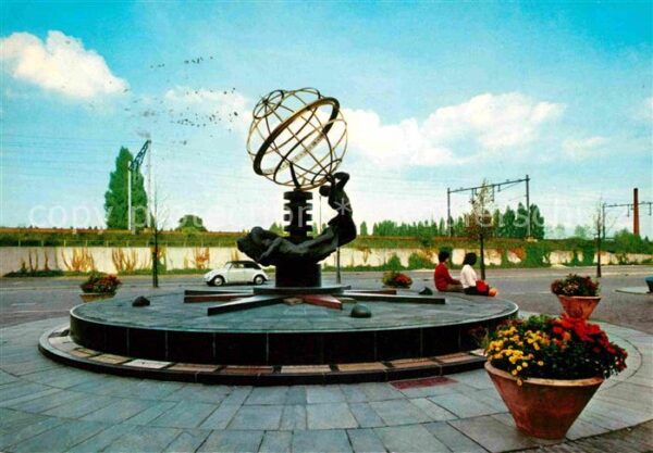 Eindhoven Netherlands Skulptur Philips Zonnewijzer