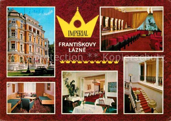 Frantiskovy Lazne Hotel Imperial Bar Speisesaal