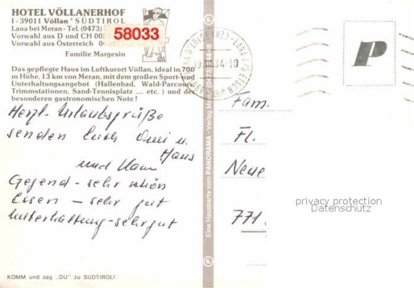 Lana Meran Hotel Völleanerhof – Bild 2