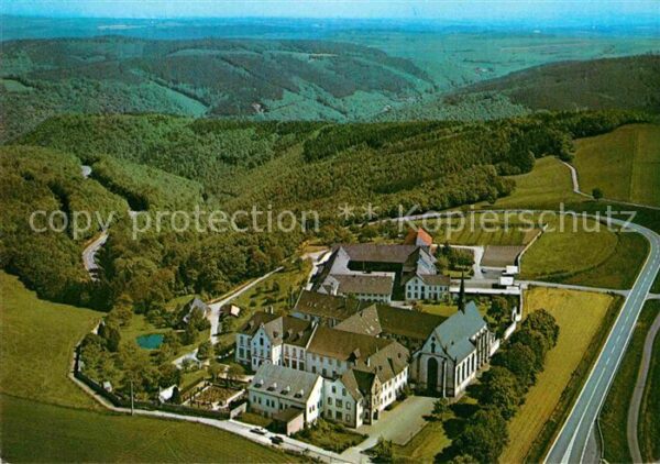 Heimbach Eifel Fliegeraufnahme Abtei Mariawald