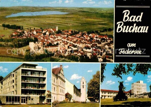 Bad Buchau Federsee Fliegeraufnahme