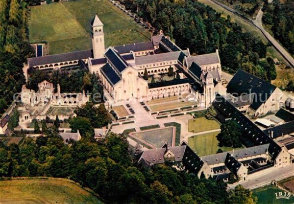 Abbaye d Orval Fliegeraufnahme