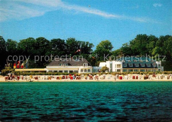 Hohwacht Ostseebad Strand und Hotel Seeschlößchen