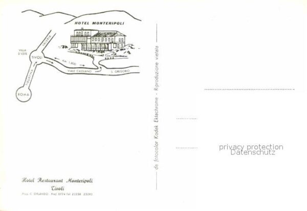 Tivoli Hotel Monteripoli Fliegeraufnahme Resta – Bild 2