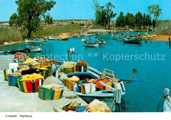 Cyprus Zypern Liopetri Harbour
