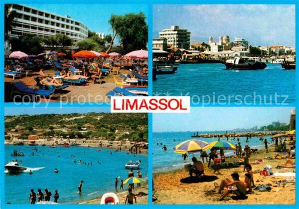 Limassol Strand Hafen