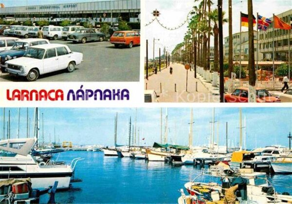 Larnaca Airport Hafen Promenade